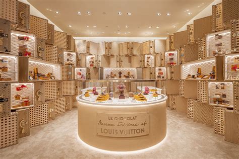 louis vuitton chocolate shop